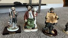 15 Pcs Rare Emmett Kelly clown figurines,Signed Collectibles, Limited Editions picture