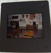 Slide Of Vintage Photo Of Class Room Museum Display picture