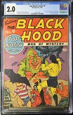 Top Notch Comics #9 CGC GD 2.0 Origin and 1st Appearance Black Hood Archie 1940 picture