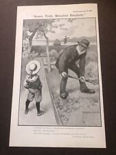 1905 bystander print - lawson wood cartoon ( you dont have no scarecrow john ) picture