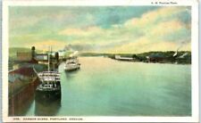 Postcard - Harbor Scene - Portland, Oregon picture
