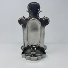 Vintage Pierre Deux Pewter Sconce Candle Holder Wall Hanging Silver Color picture