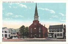 Manheim Pennsylvania Trinity United Evangelical Church Postcard picture