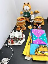 Garfield Collection Lot Dakin Plush, Decor, toys  Danbury Mint Vintage Bundle picture