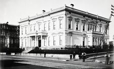 c.1880s SAN FRANCISCO COLTON/COLLIS HUNTINGTON MANSION@1075 CALIFORNIA~NEGATIVE picture
