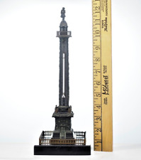 Napoleon figural Bronze Sculpture, Colonne Vendome thermometer, Grand tour picture