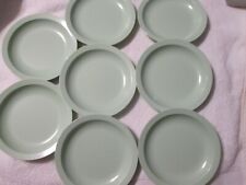 Vintage Pentagon Cafeteria Melmac Shallow Plates Bowls Mint Green Set Of 8 picture