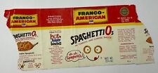 1970's Franco American SPAGHETTIOs Can Label vintage food picture