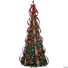 7.5 Ft Simplicitree  ( Multicolor ) Prelit Simple Christmas Holiday Tree picture