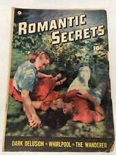 ROMANTIC SECRETS Volume 4 #23 Fawcett Publications Oct. 1951 picture
