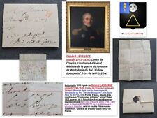 Autograph 1815 General LAGRANGE (1763-1836) many campaigns including Egypt picture