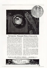 1921 Bausch & Lomb: Photographys Window of Science and Life Vintage Print Ad picture