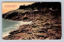Pemaquid Point ME-Maine, Amphitheatre Of The Sea, Vintage c1911 Postcard picture