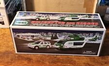 2012 HESS HELICOPTER AND RESCUE TRUCK IN BOX NEW IN BOX picture