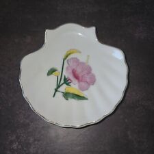 Vintage-Japan Hand Painted Porcelain Shell-Shaped Candy Dish picture