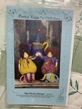Reets Rags To Stitches Hot Mocha Mamas Doll Pattern picture