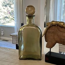100% Recycled Glass Large Bottle Decanter 18