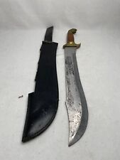 Vintage Stainless Steel Pakistan Sword Knife 20 Inch Overall Length With Sheath picture
