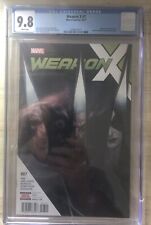 Weapon X #7 - CGC 9.8 - Marvel - 2017 - Wolverine Weapon H Alba Rev Stryker picture