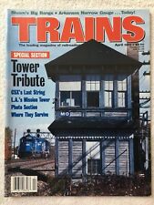 TRAINS magazine APRIL 1995 Tower Tribute - SPECIAL, Boiler Explosions, Ozarks picture