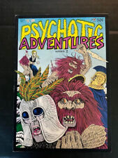 1973 PSYCHOTIC ADVENTURES #2 BY CHARLES DALLAS LAST GASP UNDERGROUND COMICS picture