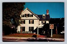 Amherst MA-Massachusetts, Lord Jeffery Inn, Advertisement, Vintage Postcard picture
