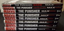 Marvel OOP Rare Punisher Max HC From First to Last Born Complete Set  Ennis 8 picture