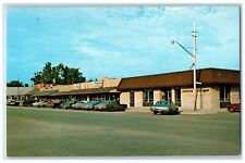 c1960 State Bank Classic Cars Exterior Building Shop Lewiston Michigan Postcard picture