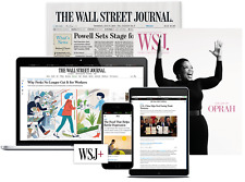 Wall Street Journal Print & Digital Mon - Sat + 24/7 service + AM CARRIER picture