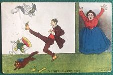 Postcard, Mother in Laws, Comedy, PCK Series, c1906, 3.5x5.5 picture