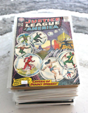 1962 -83 HUGE JLA Justice League of America Comic Book Lot of 46 Silver Age 16 picture