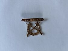 Antique Expert Rifleman Hayes Bros Co Medal Medallion Pin picture