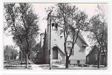 First Baptist Church Sibley Iowa 1950c RPPC real photo postcard picture