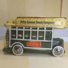 Paul Lux New York Fifth Avenue Coach Company 1905 double decker Bus Decanter picture