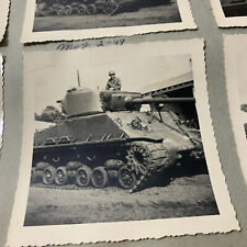 LOOK 30th Infantry Regiment Heavy TANK co Fort Benning M4 Sherman Tank ALBUM picture