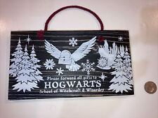 Loot Crate Wizarding World Harry Potter 2019 5x9” Wall Hanging Wooden Sign picture