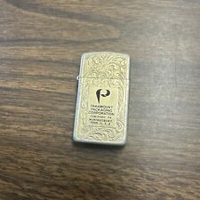 Vintage 1960’s Paramount Packaging Corp Lighter Park Company USA Gold Tone Tenn picture