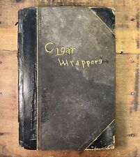 Antique Book Of Almost 900 Cigar Wrappers. 1890s-1920s. Cuban + War Bonds + More picture