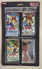 1996 YU-GI-OH FORBIDDEN LEGACY Factory Sealed Blister 4 Pack w/Secret RARE PACK picture