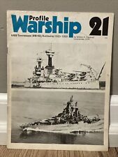 Profile Warship 21 USS Tennessee BB43 Battleship 1920-1959 picture