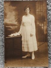 Antique 1900s Photograph Pretty Girl ID’d Usley Hubbard Johnson Studio Photo picture