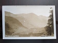 RPPC - Mt Washington & Great Gulf, NH - 1910-20, Rough Edges picture