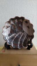 Bowl Japanese Pottery of Shino #3994 Potttery 20x20x5cm/7.87x7.87x1.96