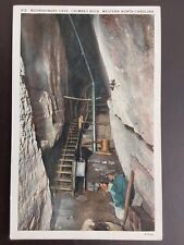BAT CAVE ~ LAKE LURE, NC * CHIMNEY ROCK ~ MOONSHINERS CAVE * UNPOSTED WB c 1920s picture