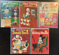 WALT DISNEY'S COMICS AND STORIES/MICKEY MOUSE LOT SILVER AGE 50'S SEE PICS picture