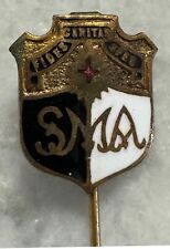 Saints Faith, Hope & Charity Latin Fides, Spes et Caritas antique stick pin picture
