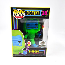 Funko Pop Myths Blacklight Bigfoot Marshmallow #28 HQ Exclusive With Protector picture