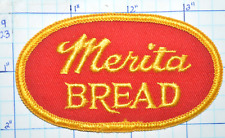 MERITA BREAD ADVERTISING EMPLOYEE VINTAGE PATCH picture
