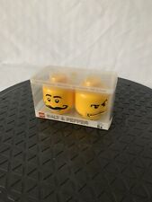 New LEGO Minifigure Head Salt and Pepper Shaker Set mint in package picture