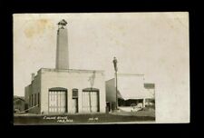 RPPC Iola,WI Wisconsin,Engine House (Fire Station) Man on 